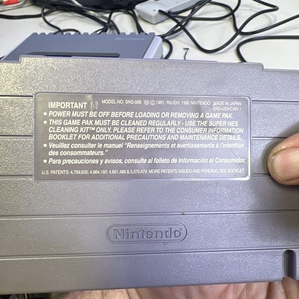 X-Men: Mutant Apocalypse (Super Nintendo Entertainment System, 1994) Tested